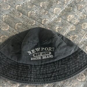Newport Dark Gray Bucket Hat